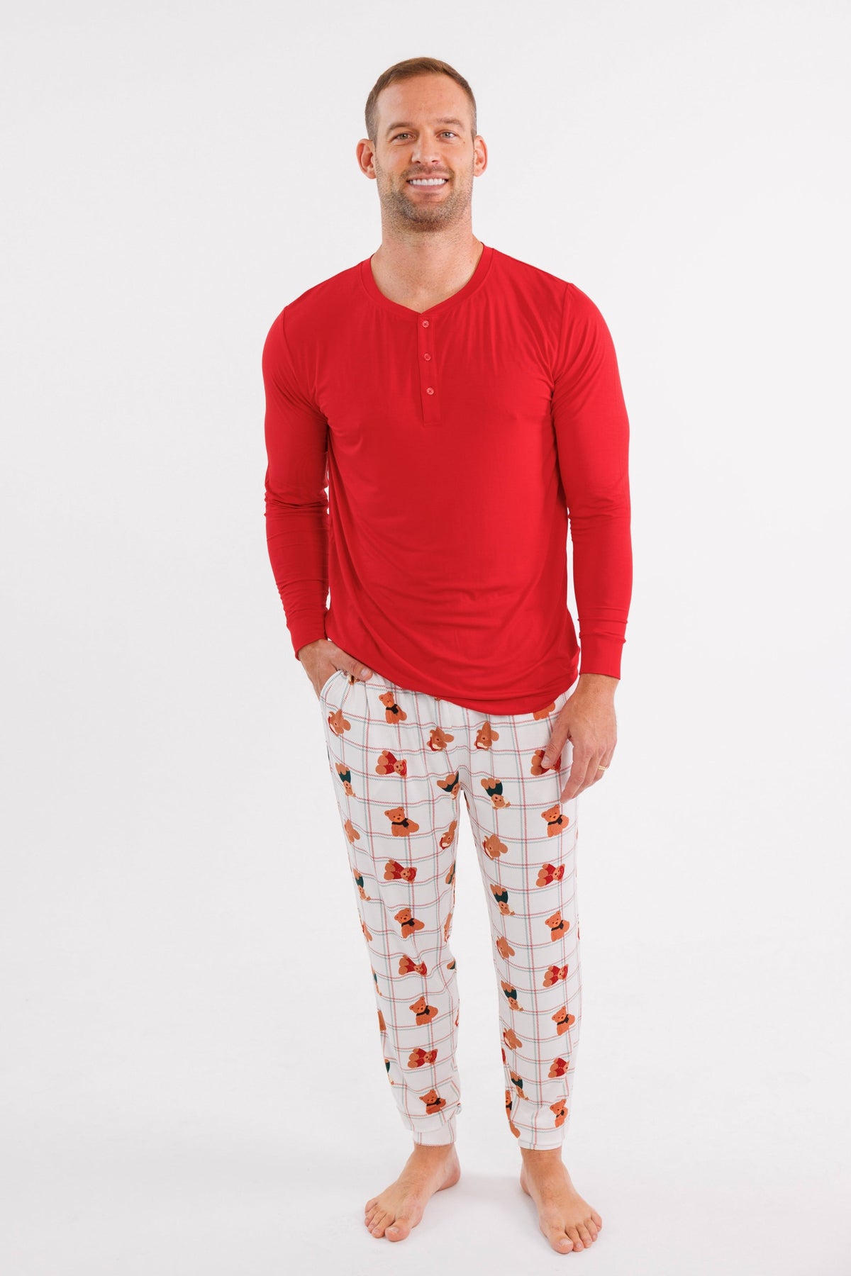 In My Jammers Cozy Christmas Bears Men's Jogger