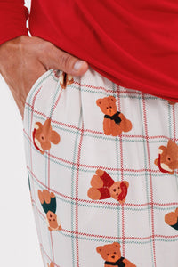 In My Jammers Cozy Christmas Bears Men's Jogger