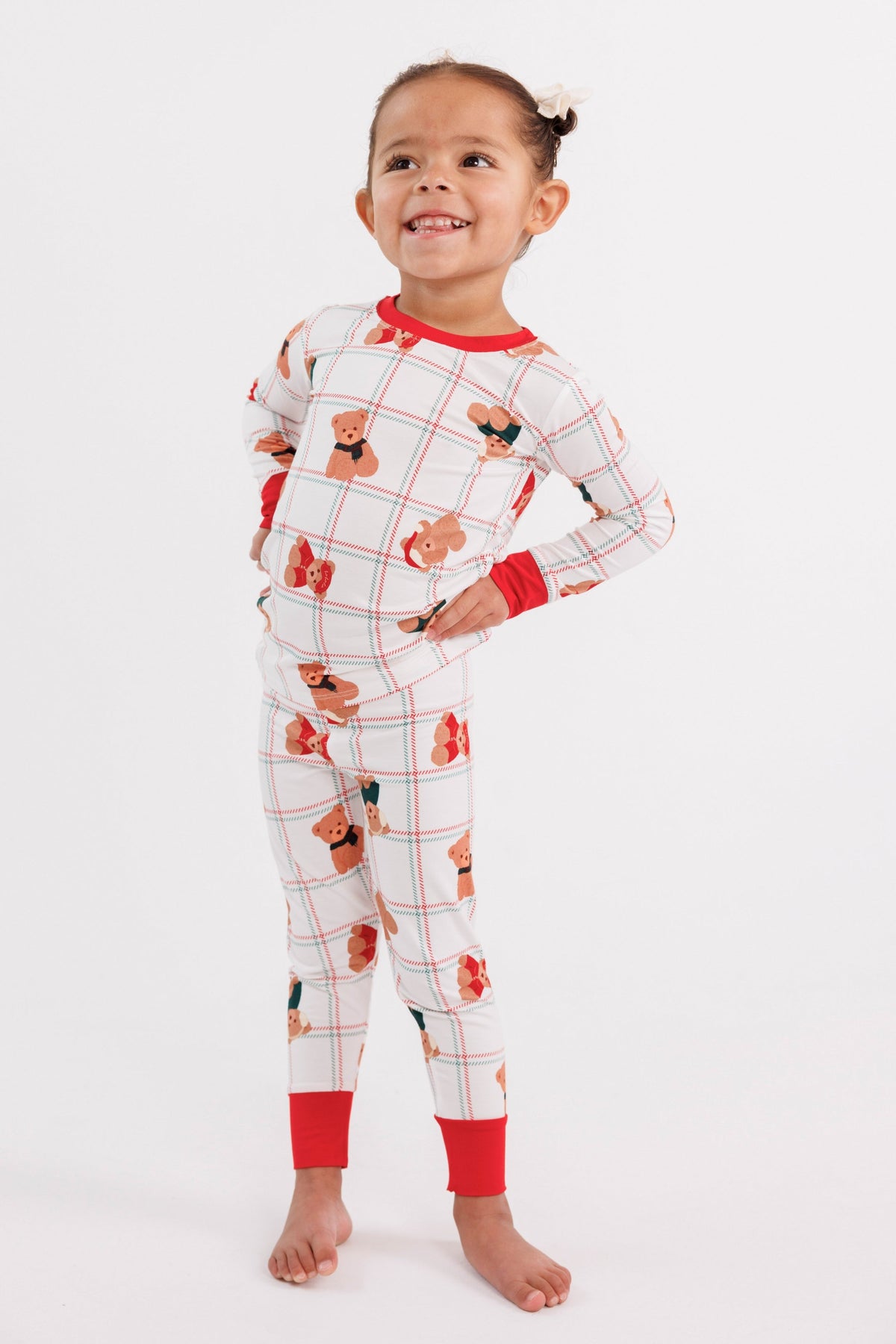 In My Jammers Cozy Christmas Bears Two Piece Set