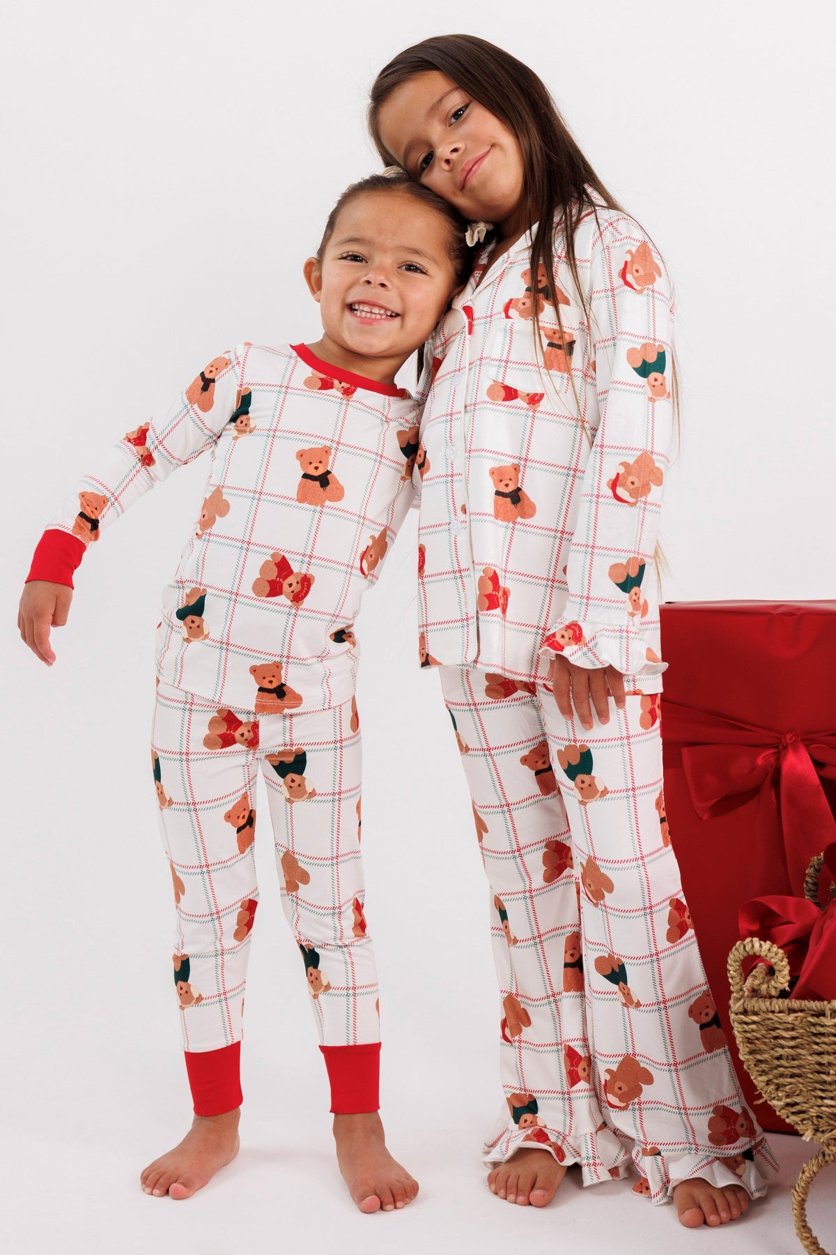 In My Jammers Cozy Christmas Bears Two Piece Set