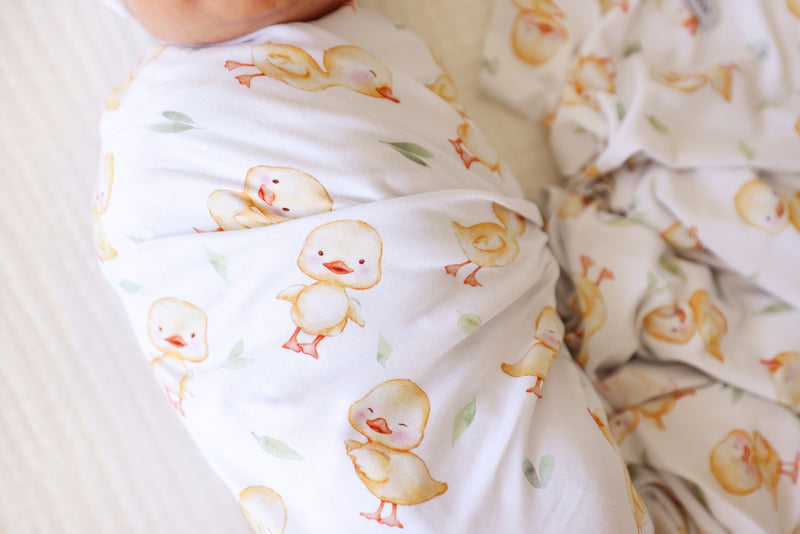 Posh Peanut Vadim Infant Swaddle & Beanie Set