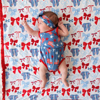 Posh Peanut Sam Varsity Romper