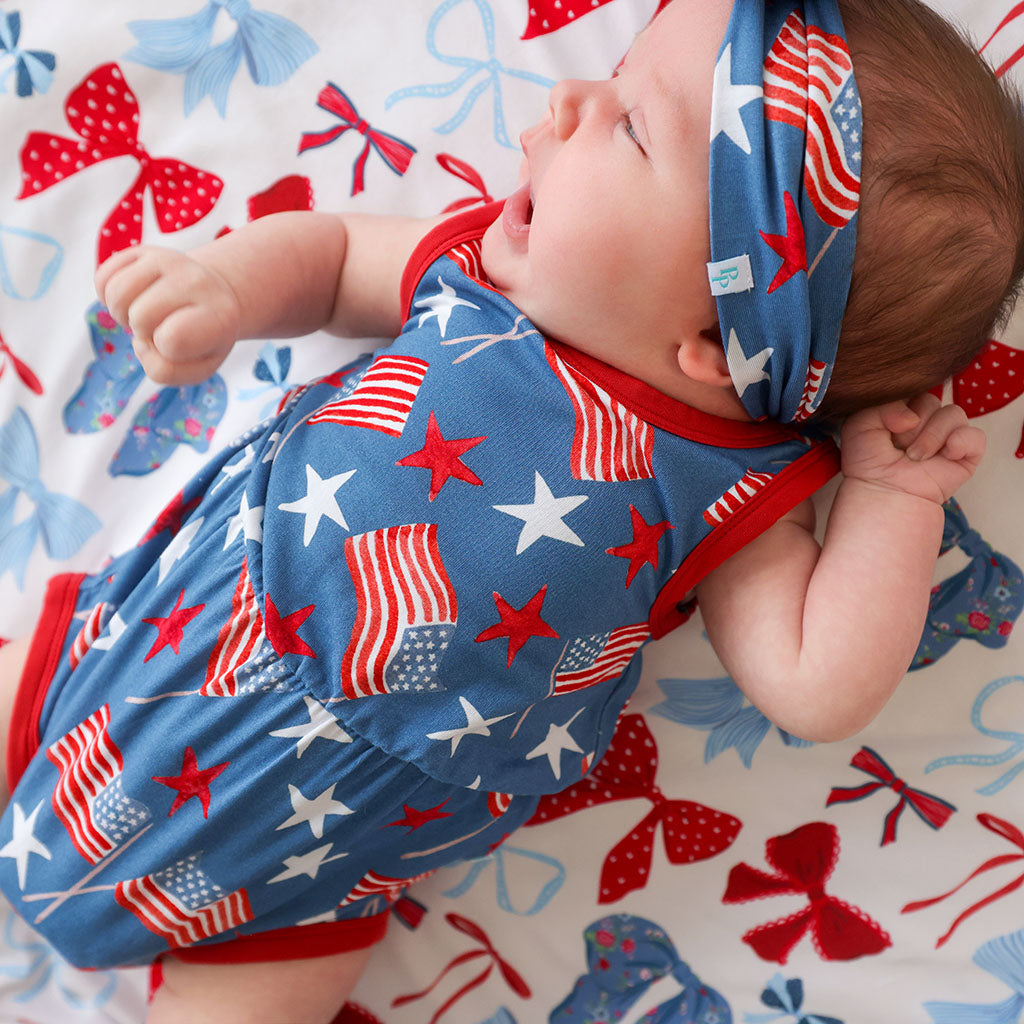 Posh Peanut Sam Varsity Romper