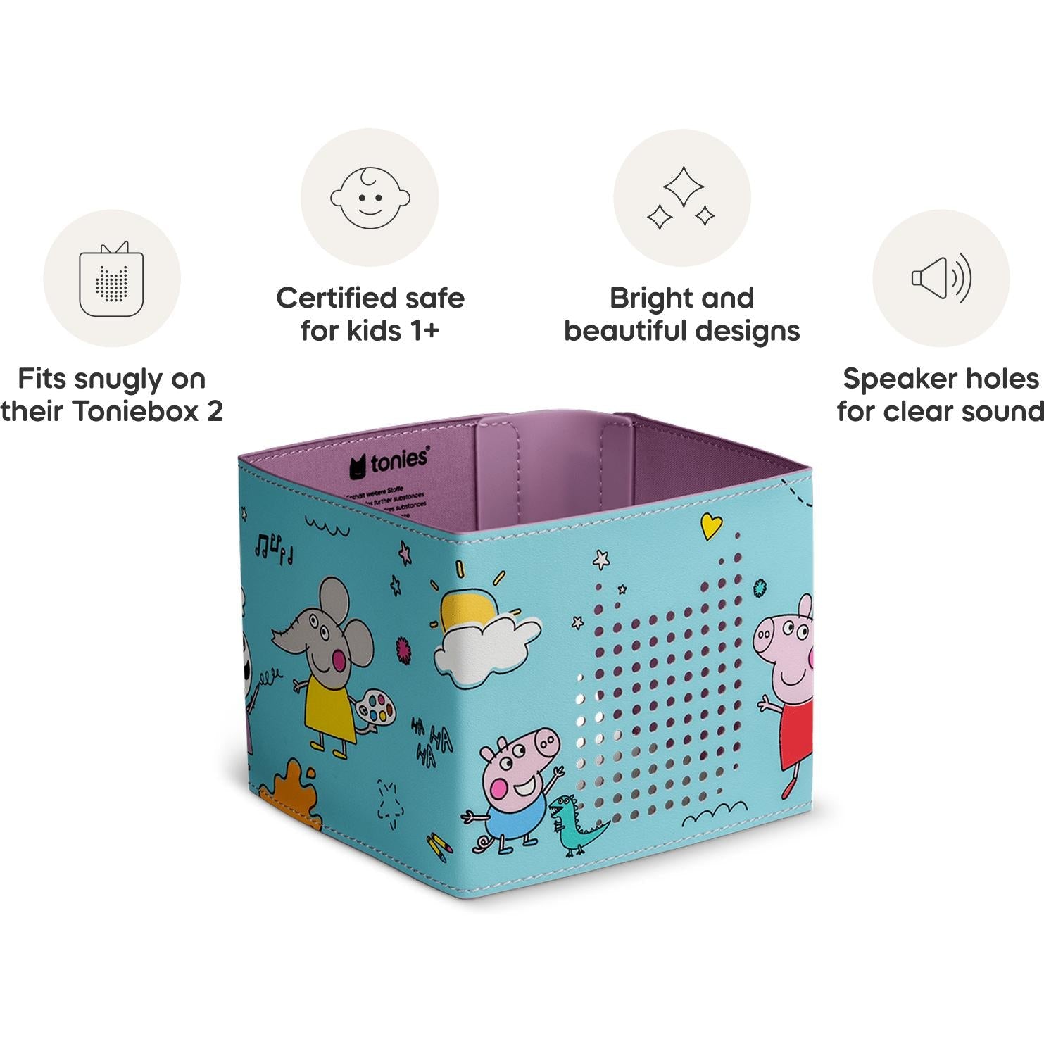 Tonies Toniebox 2 Sleeve: Peppa Pig