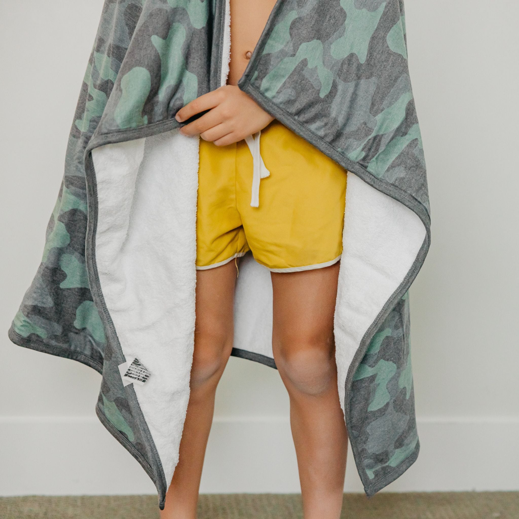 Copper Pearl Premium Big Kid Knit Hooded Towel | Hunter