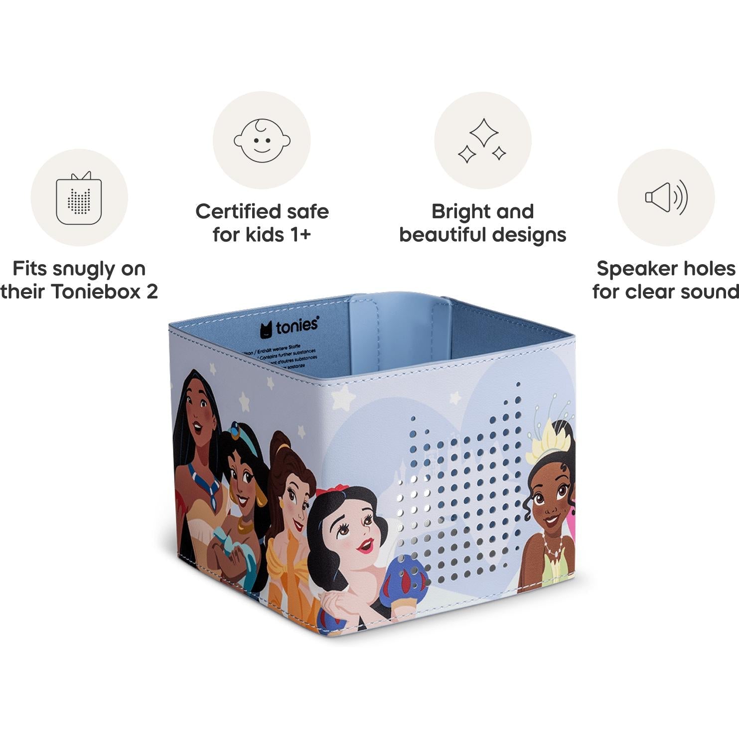 Tonies Toniebox 2 Sleeve: Disney Princess