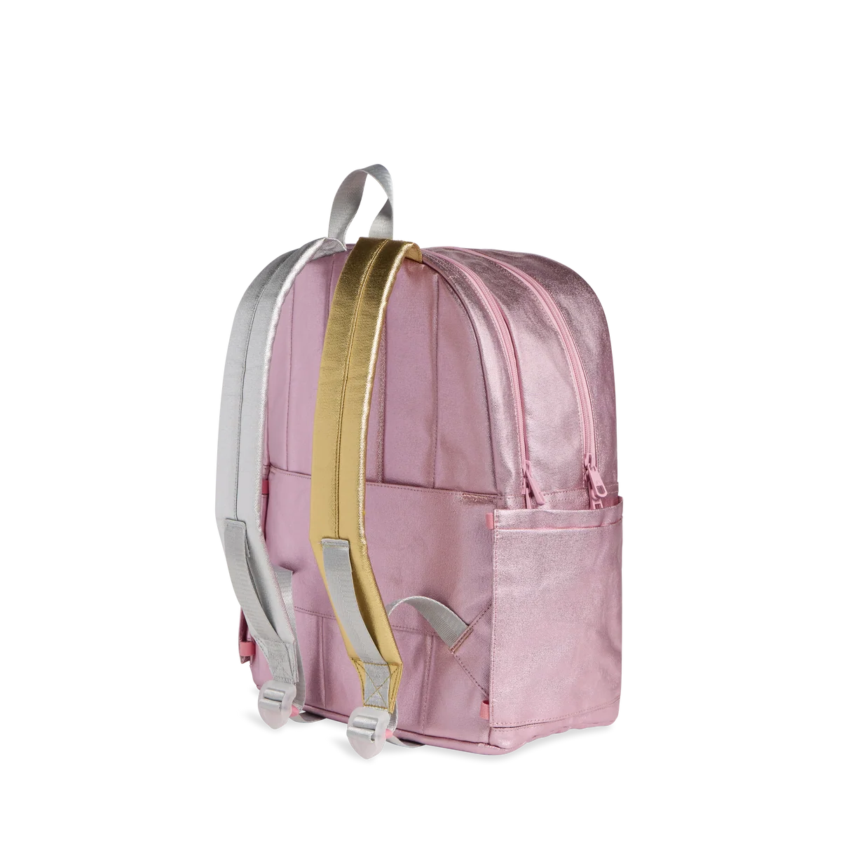 STATE Kane Double Pocket Backpack | Pink/Silver