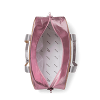 Pink & Silver Rockaway Duffle - Baby Biz