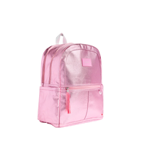 STATE Kane Double Pocket Backpack | Pink/Silver