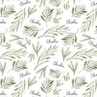 Sugar + Maple Plush Minky Fleece Personalized Blanket | Olive Branch