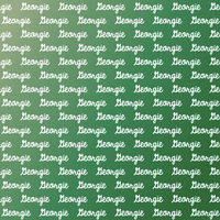 Sugar + Maple Plush Minky Fleece Personalized Blanket | Jungle Ombre