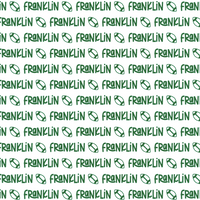 Sugar + Maple Plush Minky Fleece Personalized Blanket | Football Icon Repeating Name