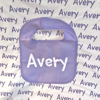 Sugar + Maple Personalized Bib | Centered Name