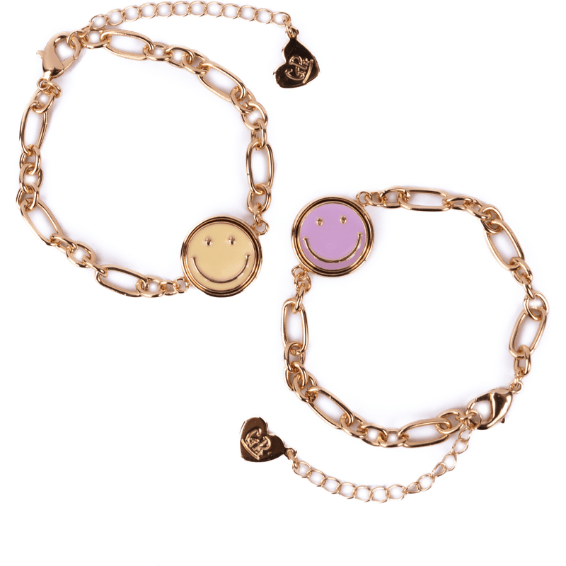 Great Pretenders Boutique Chic All Smiles Spinner Bracelet Set, Assorted - Baby Biz