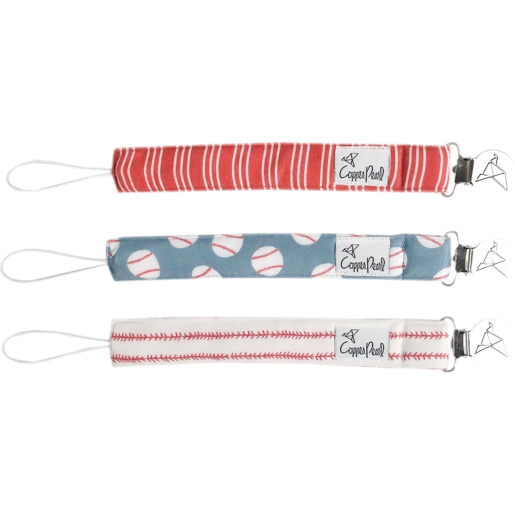 Copper Pearl Binky Clips | Slugger