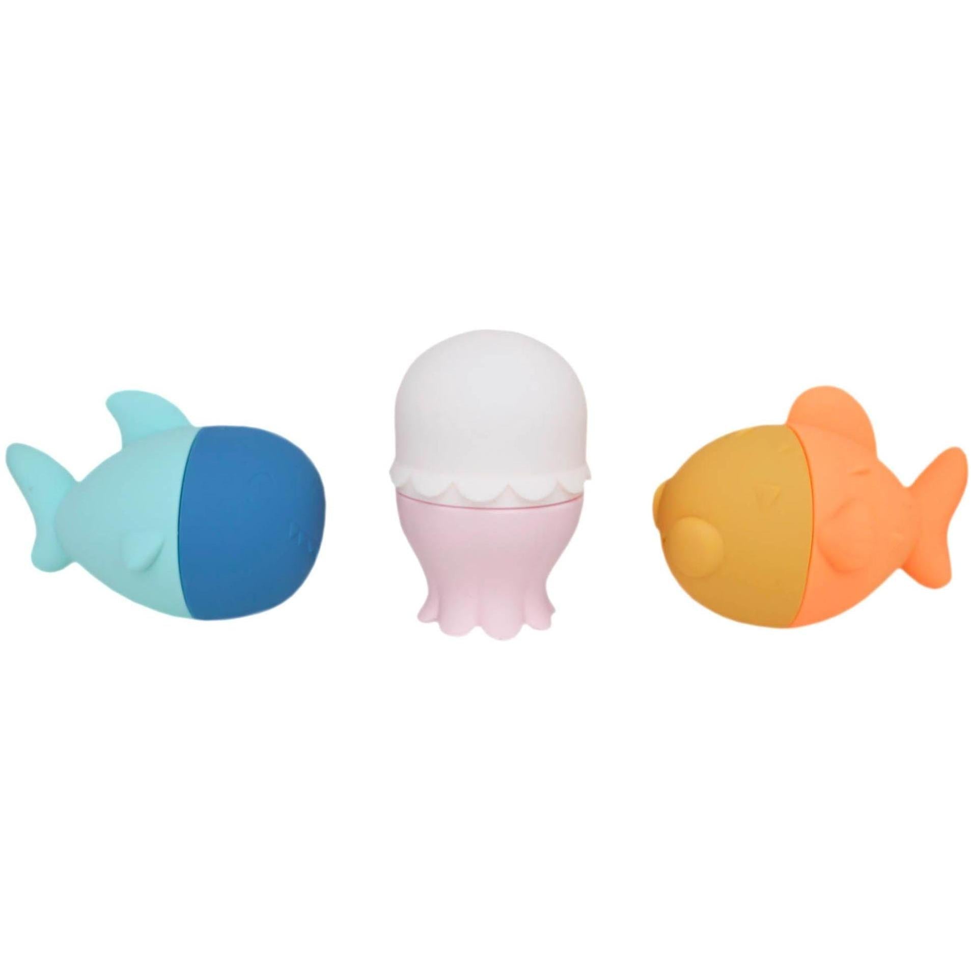 Copper Pearl Squirtie Bath Toy Set | Oceana