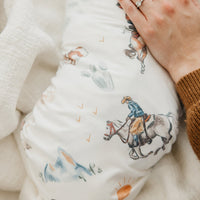 Copper Pearl Knit Swaddle Blanket | Boone