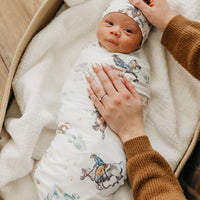 Copper Pearl Knit Swaddle Blanket | Boone