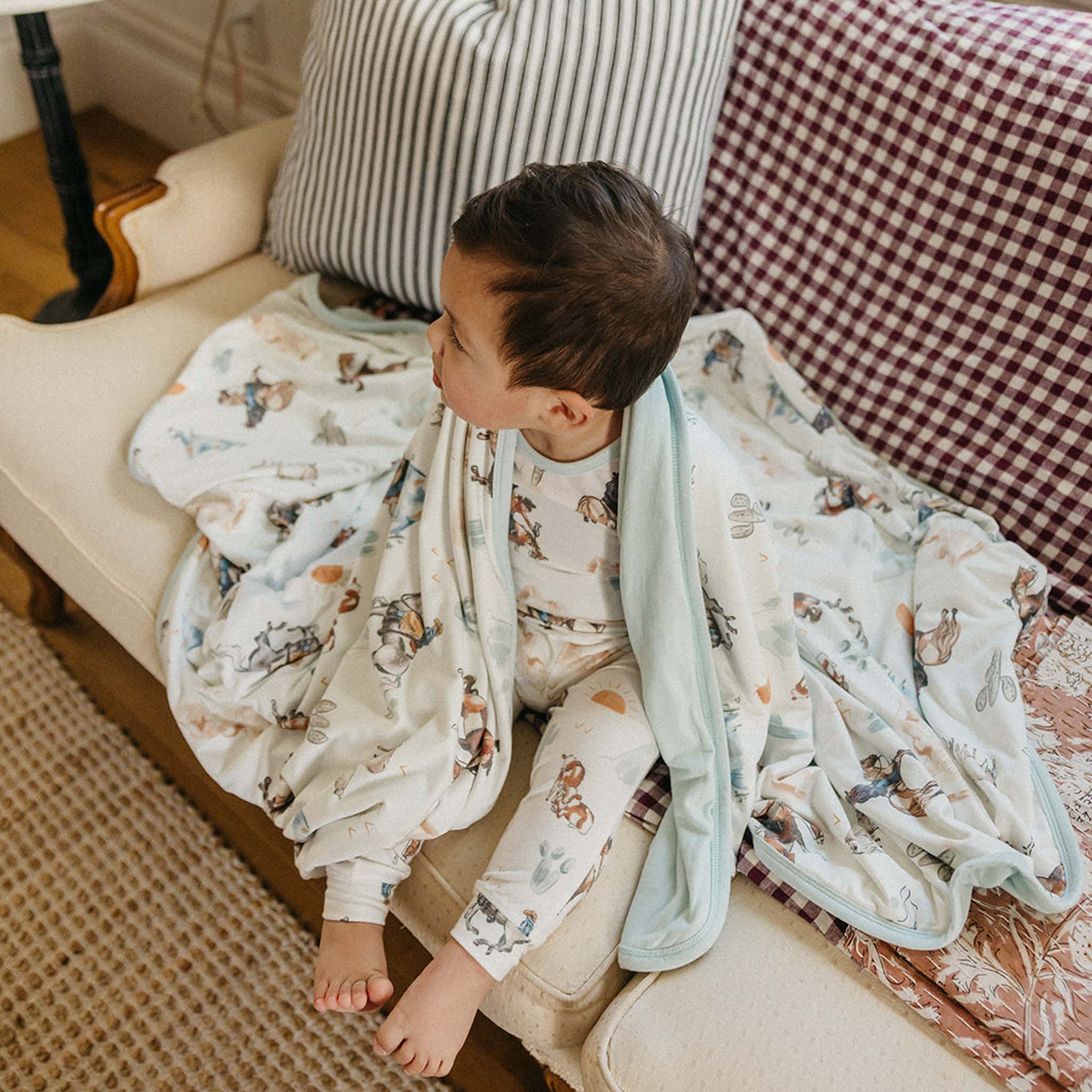 Copper Pearl Three-Layer Quilt | Boone