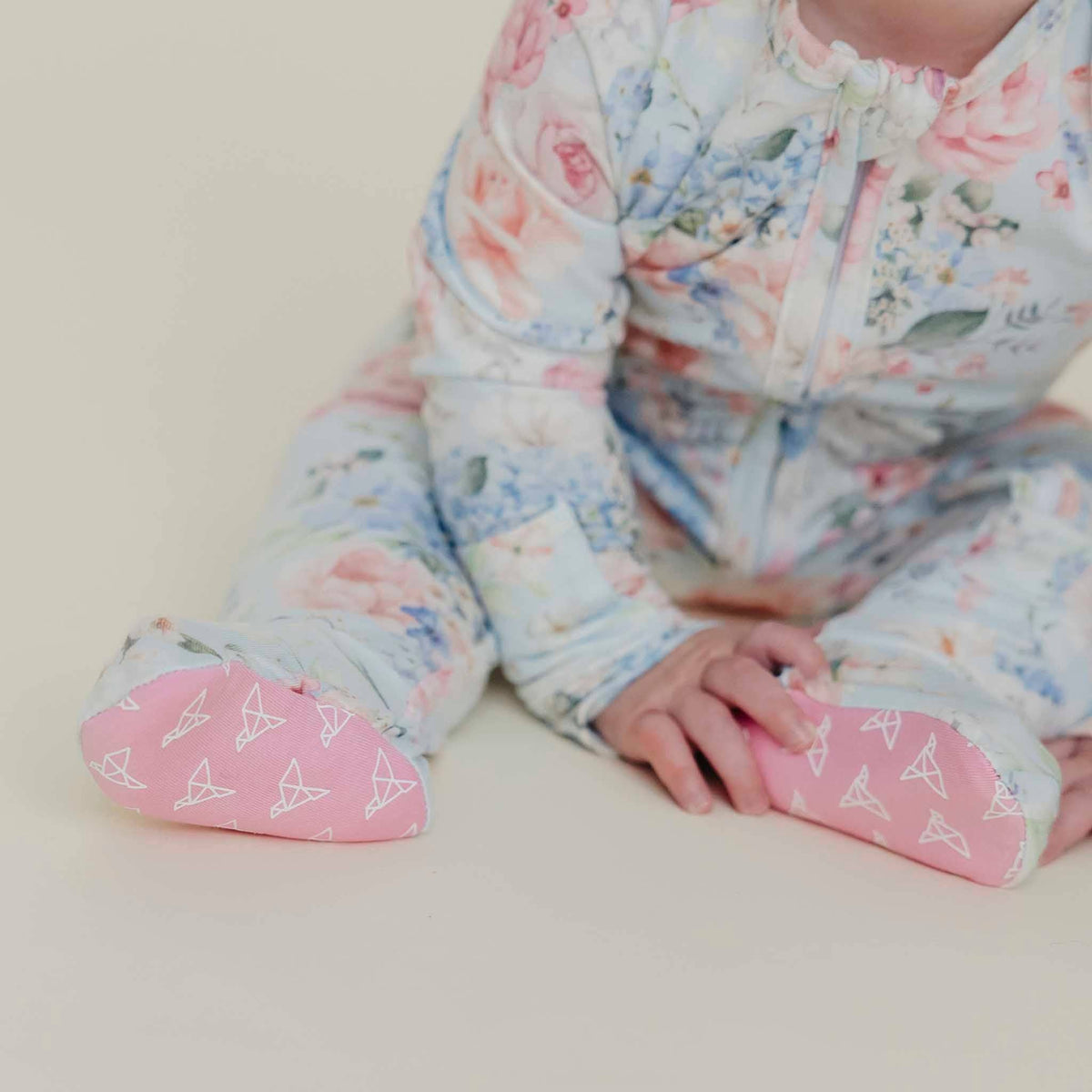 Zip-Up Footie Pajama - Genevieve