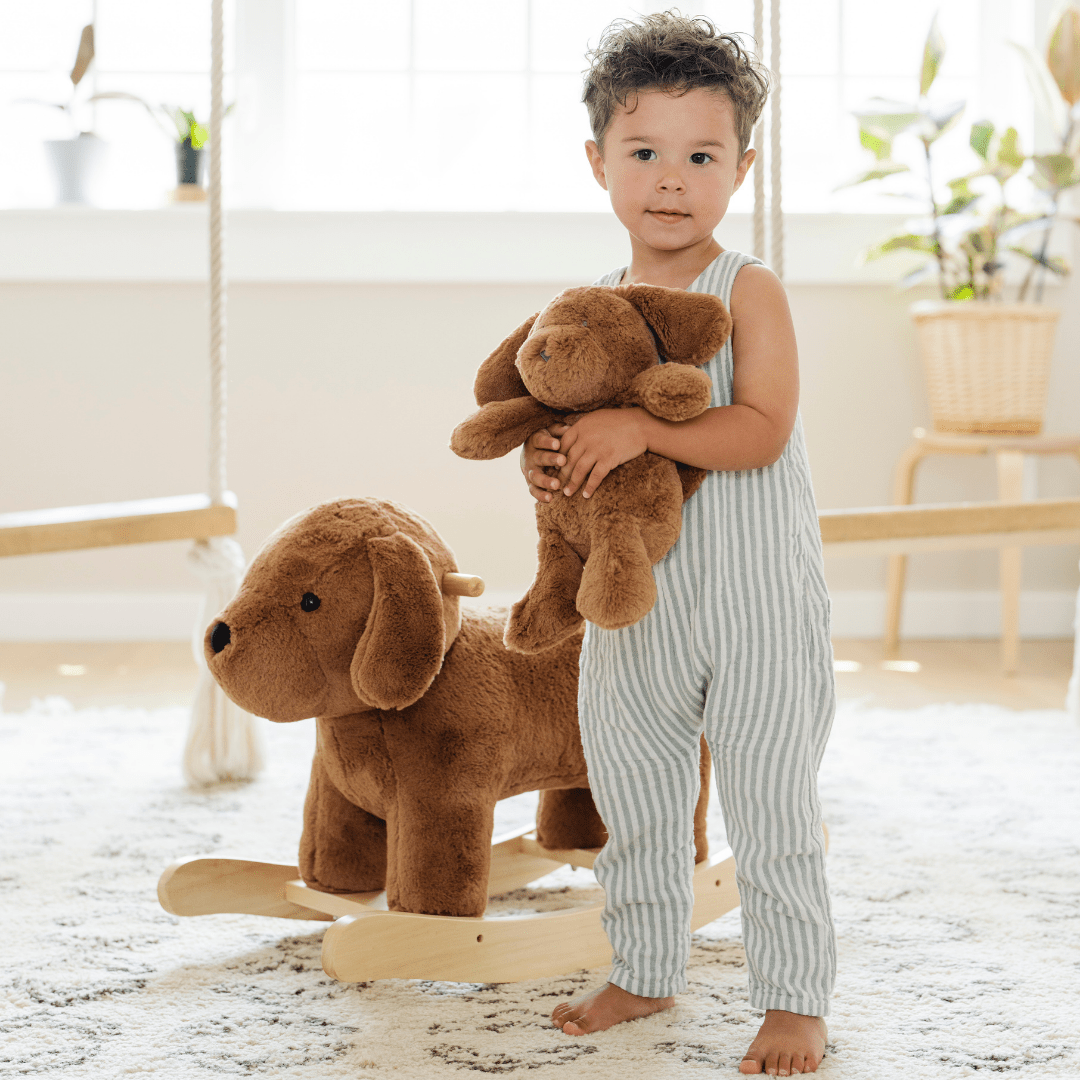 STUFFED ANIMAL ROCKERS: Elephant - Baby Biz