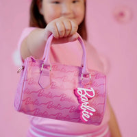 Barbie™ Ribbon Script Kids Mini Duffle Handbag