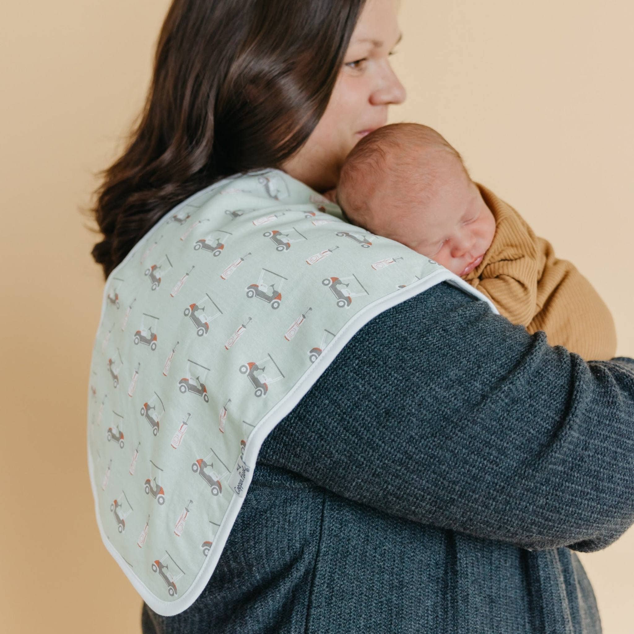 Copper Pearl Premium Burp Cloths | Bogey
