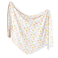 Copper Pearl Knit Swaddle Blanket | Daisy