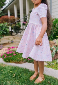 Puff Dress in Dreamy Unicorn