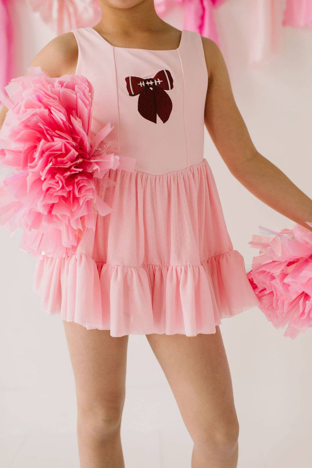 Tulle Athletic Dress in Game Day