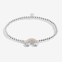 Kids' A Little | 'Follow Your Dreams' | Silver Plated | Bracelet | 6 1/8" Stretch