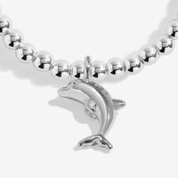 Kids' A Little | 'Make A Splash' | Silver Plated | Bracelet | 6 1/8" Stretch