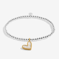 Kids' A Little | 'Big Thank You' | Silver & Gold Plated | Bracelet | 6 1/8" Stretch