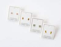 Screwback Stud Earrings - Finley Bow