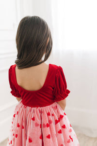 Rose Dress in Valentine