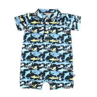 Polo Romper | Sharky