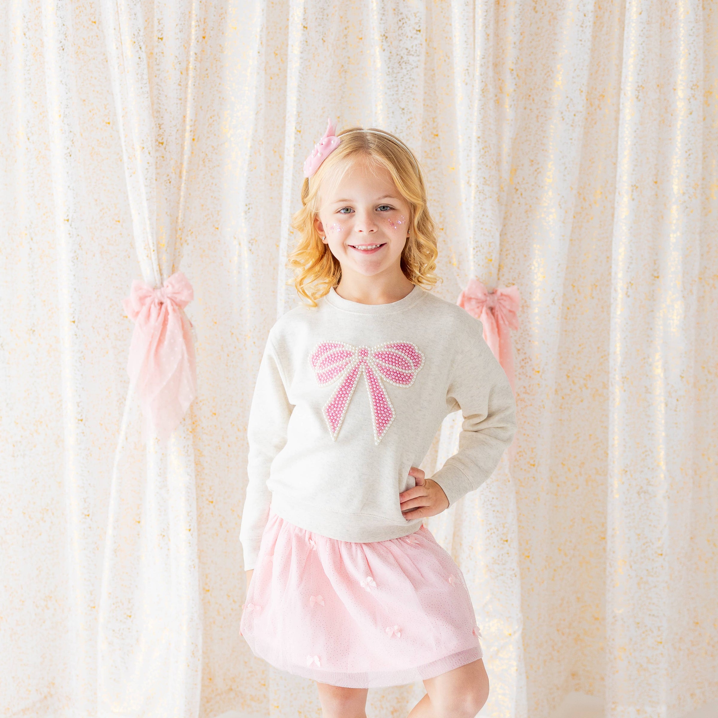 Blush Bows Tutu - Dress Up Skirt