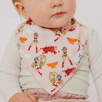 Copper Pearl Baby Bandana Bibs | Wonder Woman