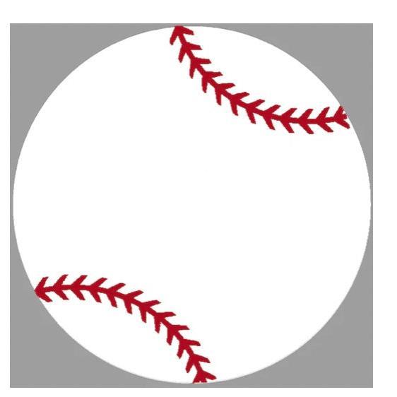 Sugar + Maple Round Sign | Baseball