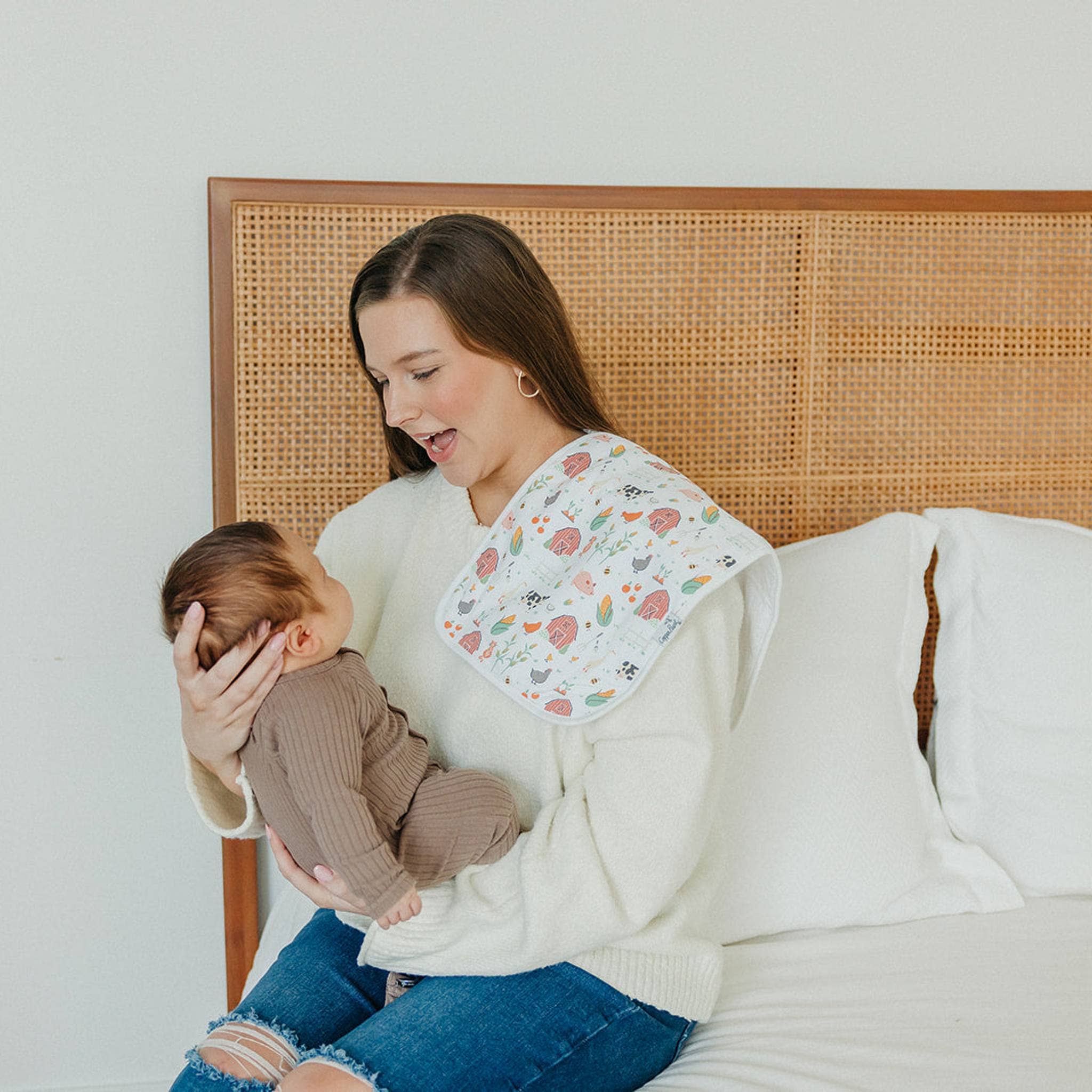 Copper Pearl Premium Burp Cloths | Farmstead