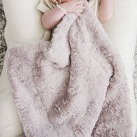 DREAM RECEIVING BLANKETS: Lilac