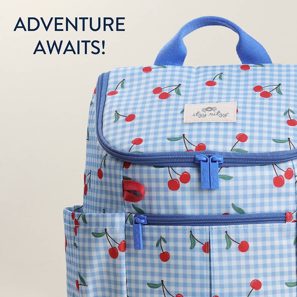 Itzy Explorer™ Big Kids Backpack: Ribbons + Roses