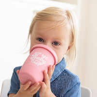 Sip Me Baby Happy Sippy Cup: Pink