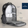 Noir Boss Plus™ Backpack Diaper Bag