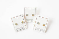 Screwback Stud Earrings - Finley Bow
