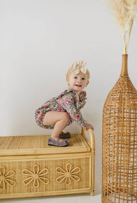 Leah Romper in Meadow Bloom