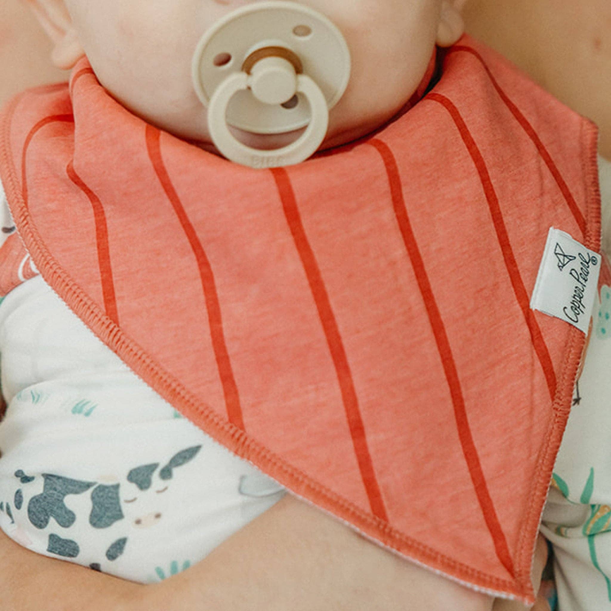 Copper Pearl Baby Bandana Bibs | Farmstead