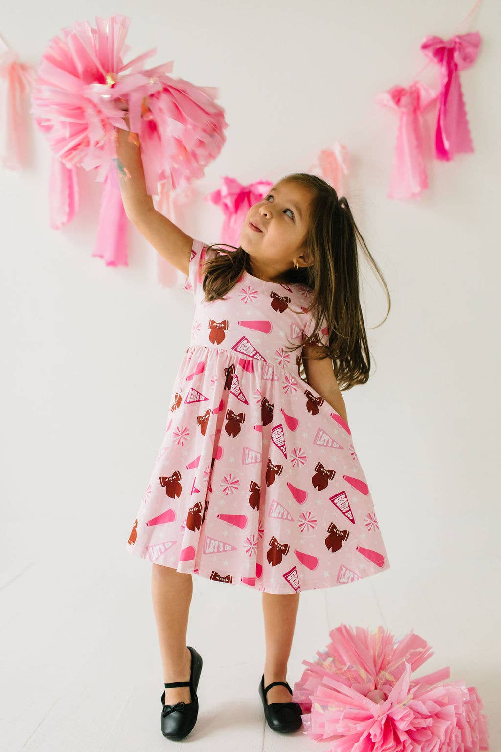 Classic Twirl Dress in Game Day
