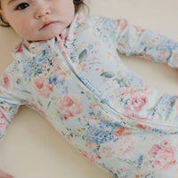Zip-Up Footie Pajama - Genevieve
