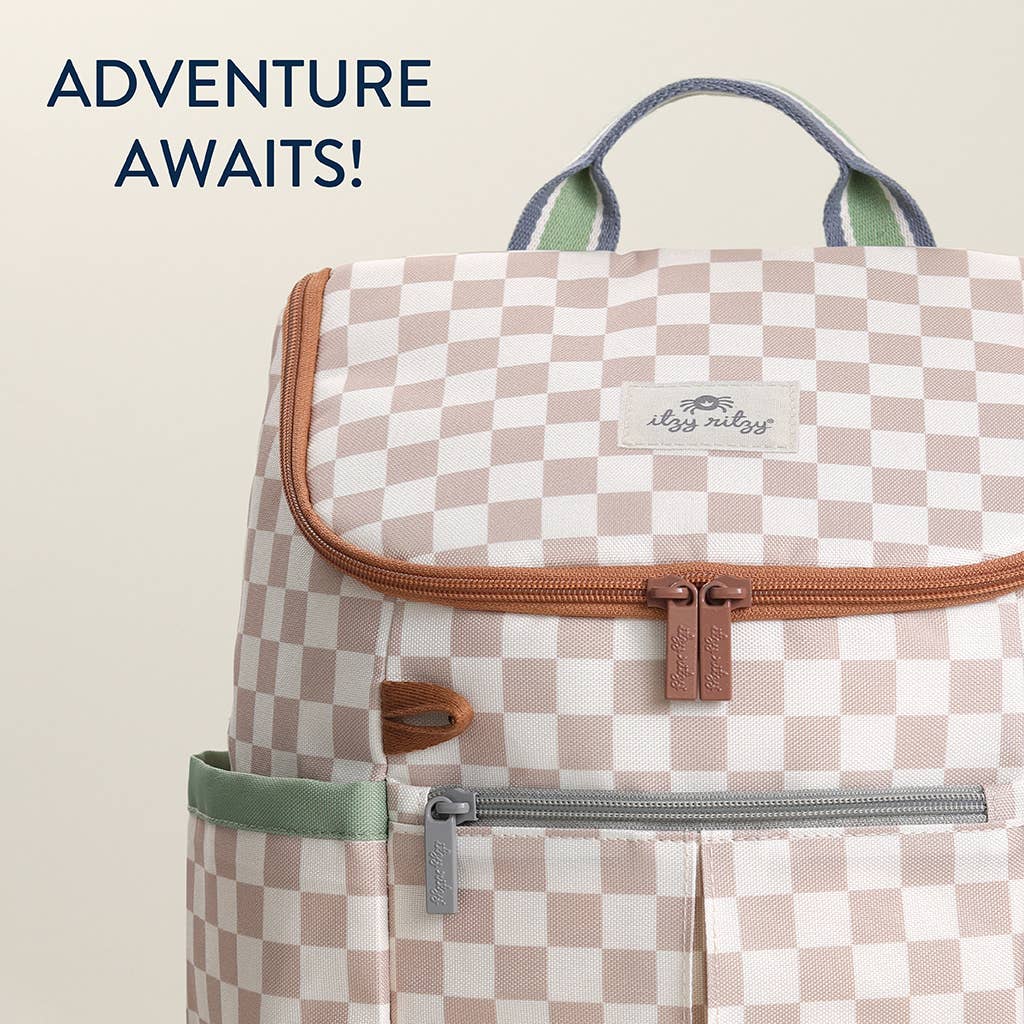 Itzy Explorer™ Big Kids Backpack: Ribbons + Roses